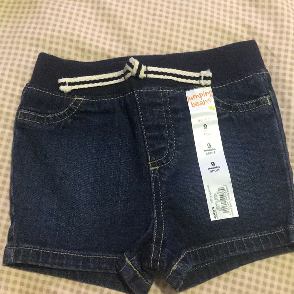2 for 5, Jumping Beans Infant Girls Denim Shorts